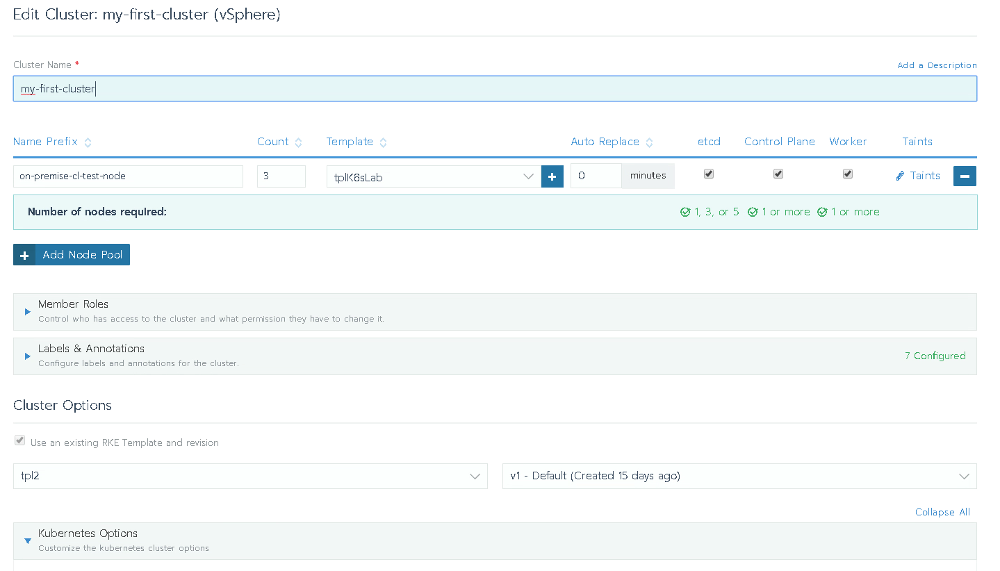 My First Kubernetes Clusters with Rancher | Blog Linoproject.net